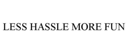 LESS HASSLE MORE FUN trademark