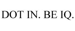 DOT IN. BE IQ. trademark