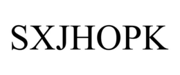 SXJHOPK trademark