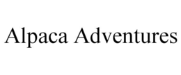 ALPACA ADVENTURES trademark
