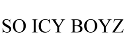 SO ICY BOYZ trademark