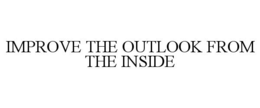 IMPROVE THE OUTLOOK FROM THE INSIDE trademark