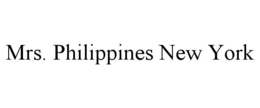 MRS. PHILIPPINES NEW YORK trademark