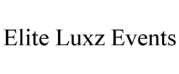 ELITE LUXZ EVENTS trademark