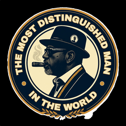 THE MOST DISTINGUISHED MAN IN THE WORLD trademark