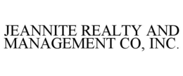 JEANNITE REALTY AND MANAGEMENT CO, INC. trademark