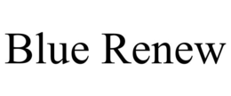 BLUE RENEW trademark