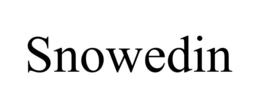 SNOWEDIN trademark