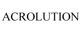 ACROLUTION trademark