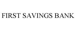 FIRST SAVINGS BANK trademark