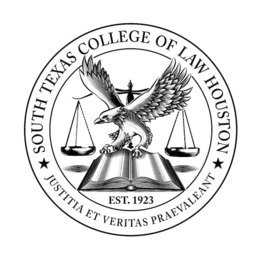 SOUTH TEXAS COLLEGE OF LAW HOUSTON  EST. 1923 JUSTITIA ET VERITAS PRAEVALEANT trademark