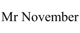 MR NOVEMBER trademark