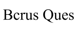 BCRUS QUES trademark