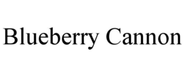 BLUEBERRY CANNON trademark