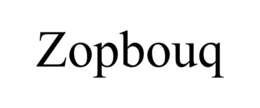 ZOPBOUQ trademark
