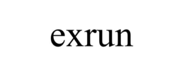 EXRUN trademark