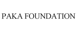 PAKA FOUNDATION trademark
