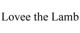 LOVEE THE LAMB trademark