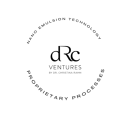 DRC VENTURES BY DR. CHRISTINA RAHM NANO EMULSION  TECHNOLOGY PROPRIETARY PROCESSES trademark