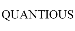 QUANTIOUS trademark