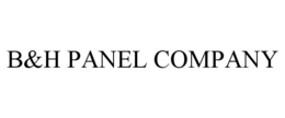 B&H PANEL COMPANY trademark