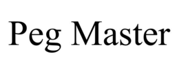 PEG MASTER trademark