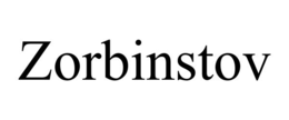 ZORBINSTOV trademark