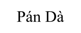 PÁN DÀ trademark