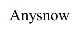 ANYSNOW trademark