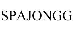 SPAJONGG trademark