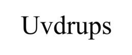 UVDRUPS trademark