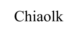 CHIAOLK trademark