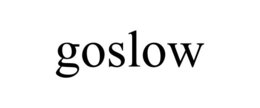 GOSLOW trademark