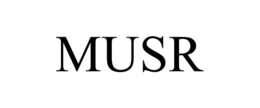 MUSR trademark