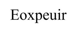 EOXPEUIR trademark