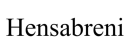 HENSABRENI trademark