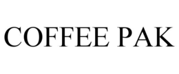 COFFEE PAK trademark