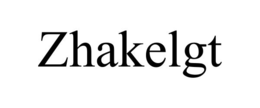 ZHAKELGT trademark