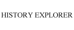HISTORY EXPLORER trademark