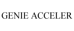 GENIE ACCELER trademark