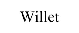 WILLET trademark