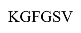 KGFGSV trademark