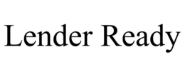 LENDER READY trademark