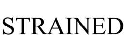 STRAINED trademark