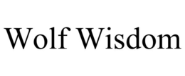 WOLF WISDOM trademark