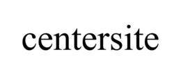 CENTERSITE trademark