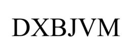 DXBJVM trademark