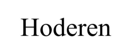 HODEREN trademark