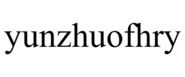 YUNZHUOFHRY trademark