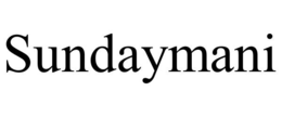 SUNDAYMANI trademark